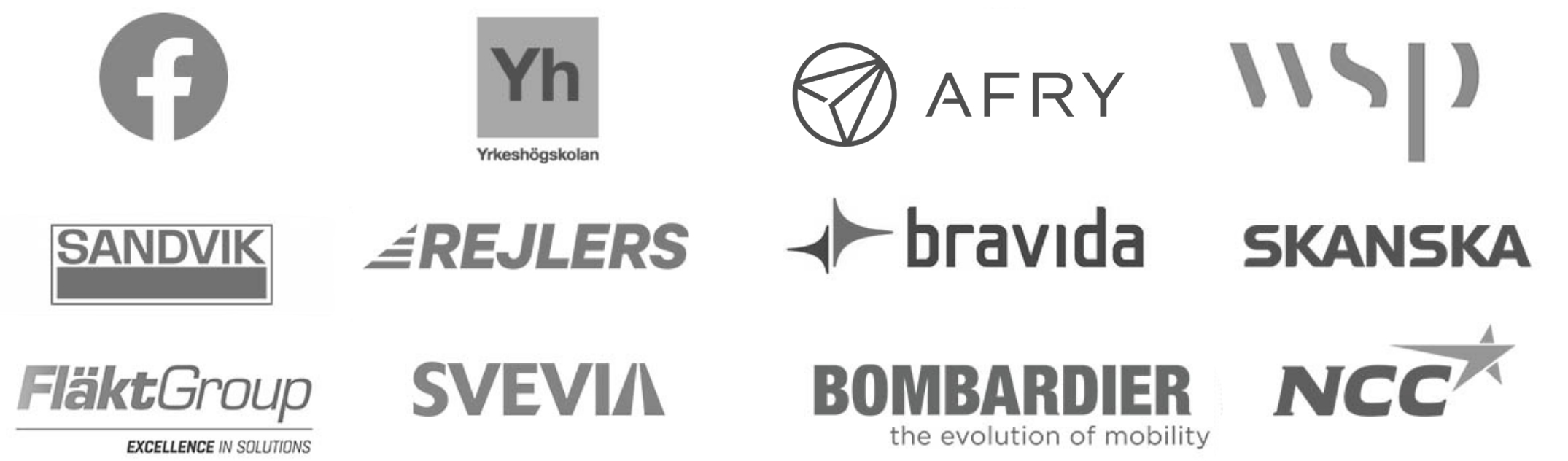 Samarbetspartners logotyper